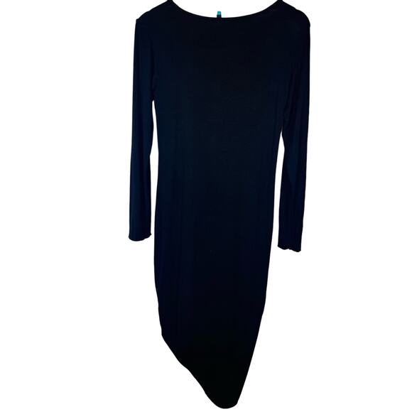 INDAH Black Long Sleeve High Low Dress Size Medium - Picture 4 of 8
